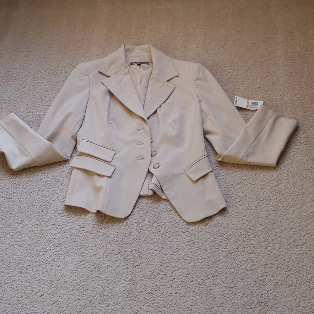 Women's blazer, camel